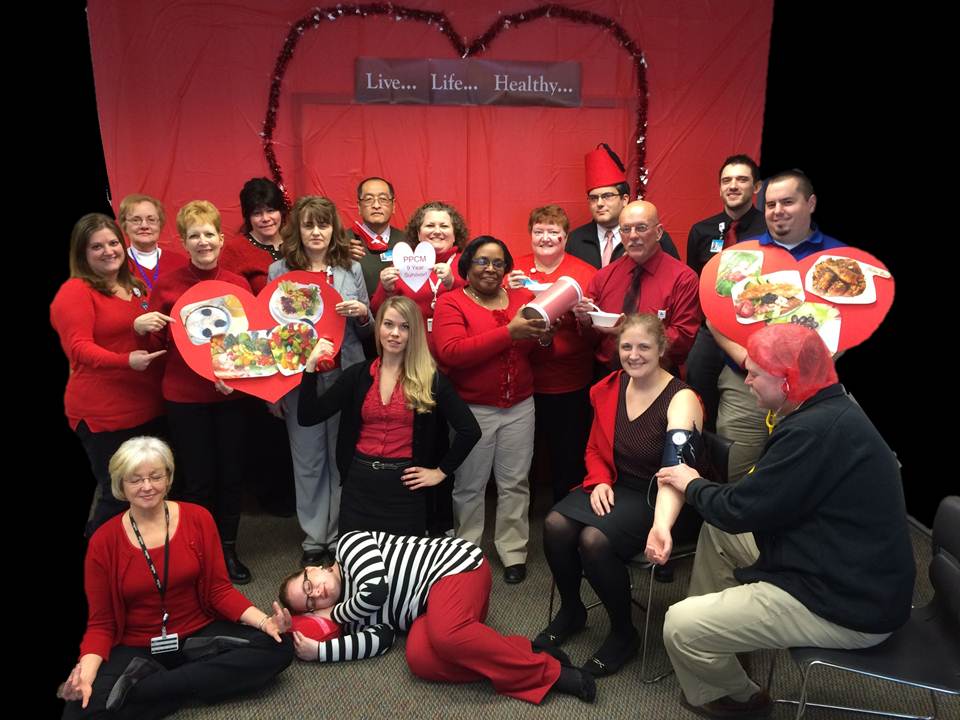 Network Employees Go Red for Heart Health
