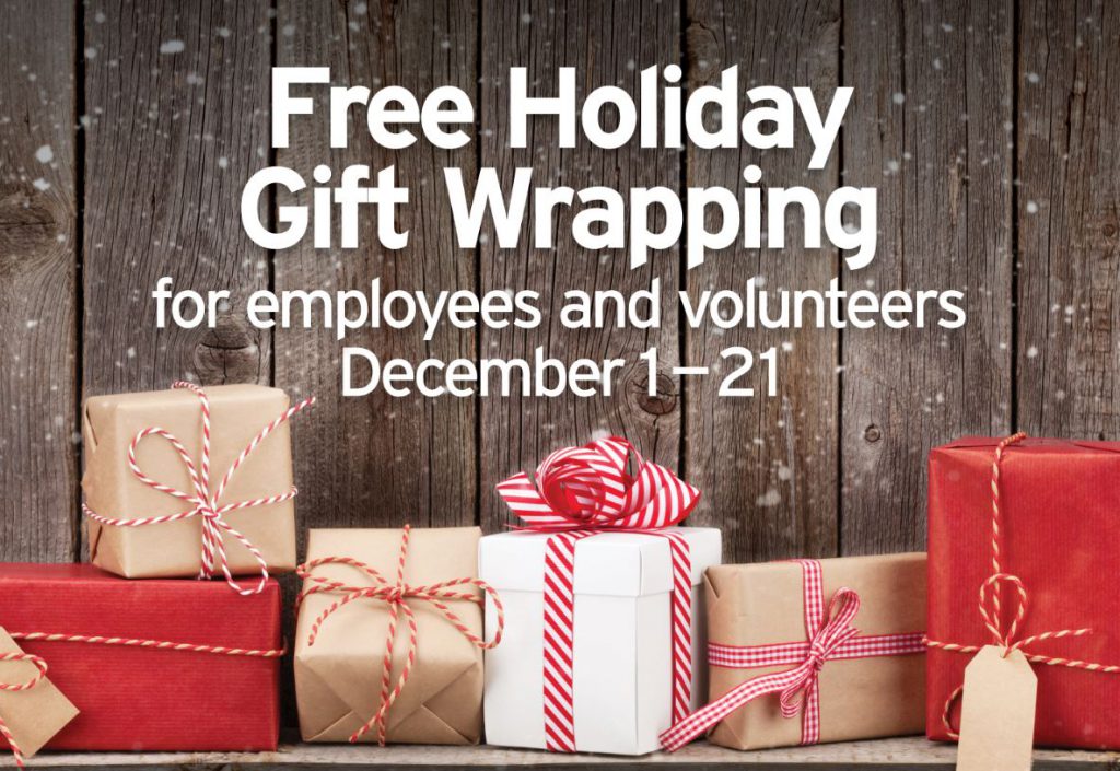 Get Your Gifts Wrapped for Free