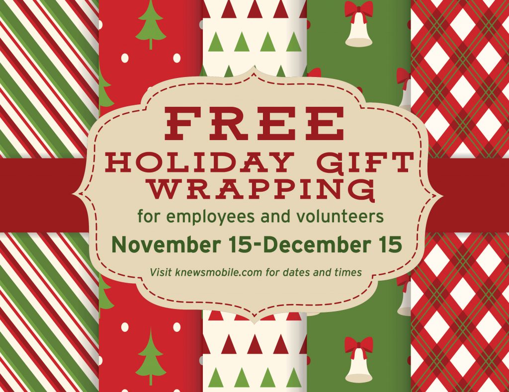 Free Holiday Gift Wrapping Available at Your Campus