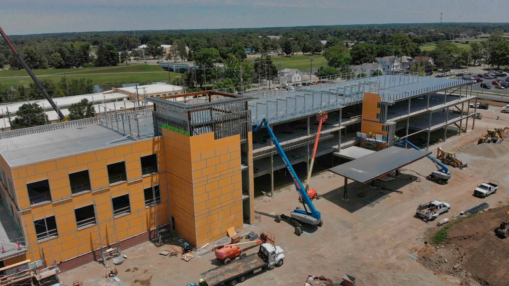 Watch a Live Feed of Construction on Troy Hospital
