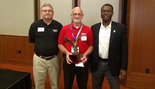 Danny McCloud Awarded the Ohio Society for Health Care Facilities Management 2018 Eagle Award