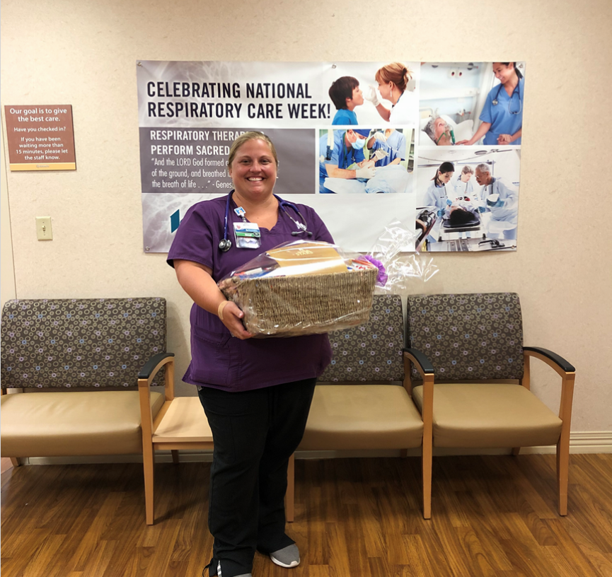 Amanda Naas Named Sycamore Medical Center’s July Employee of the Month