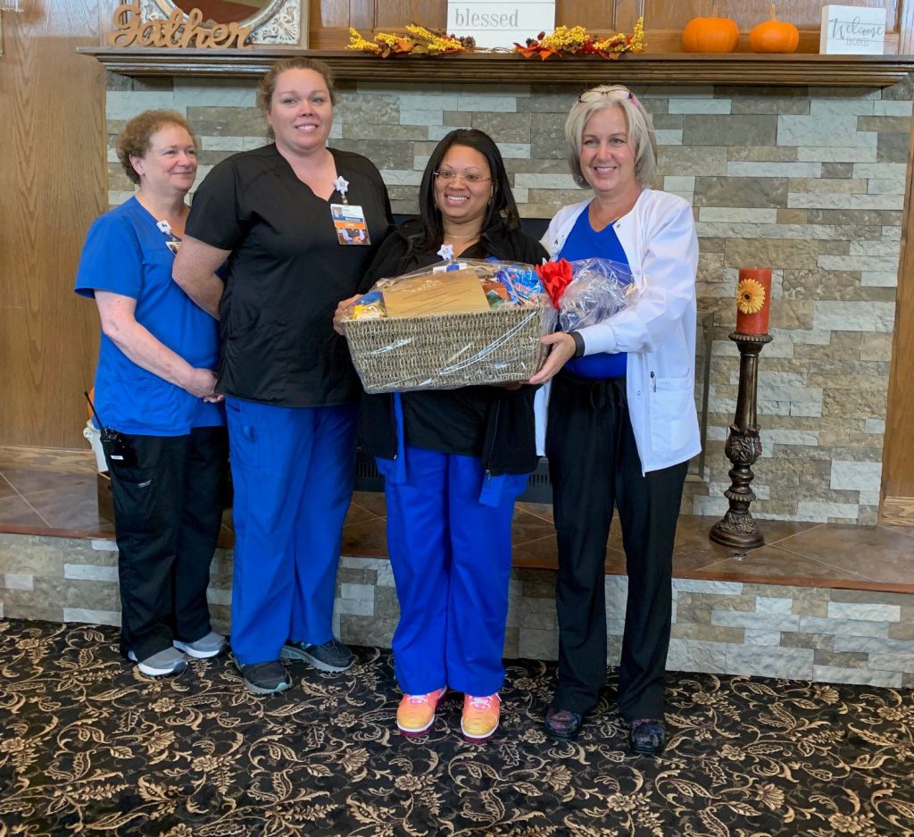 Jasmine Glover Named Sycamore Glen Retirement Community’s July Employee of the Month