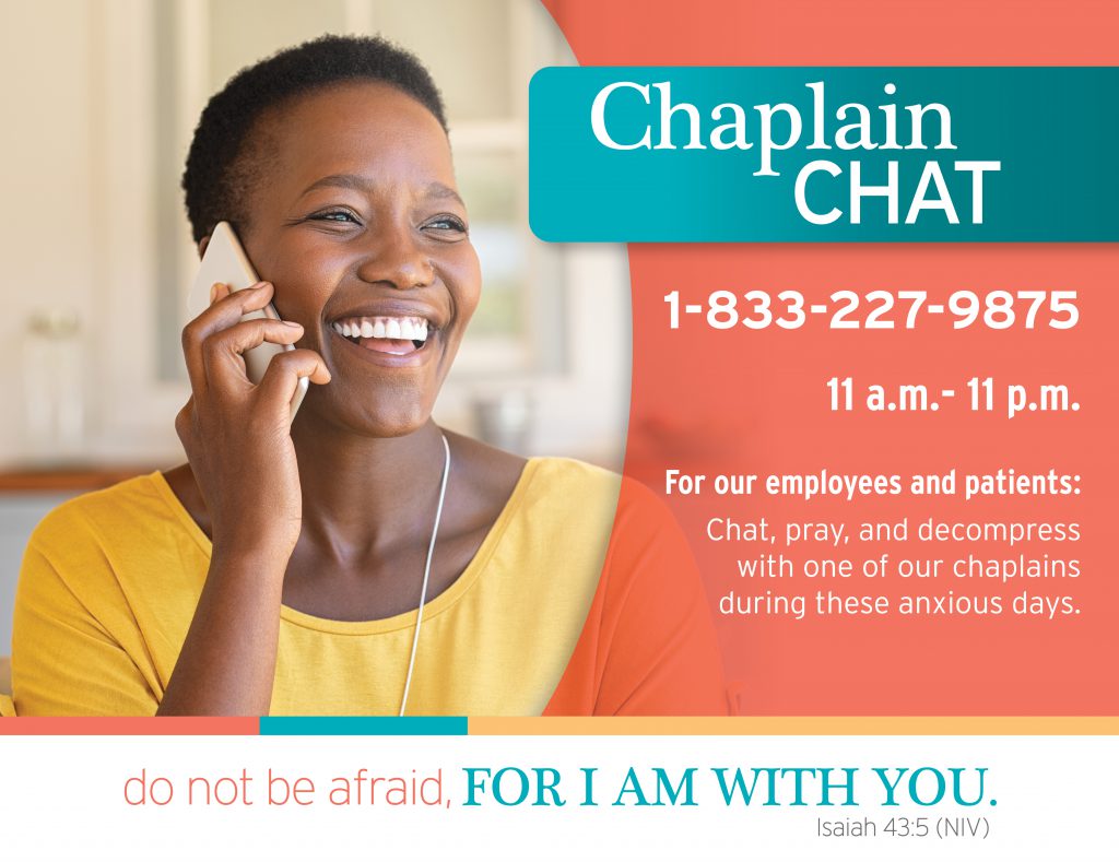 Chaplain Chat Now Available