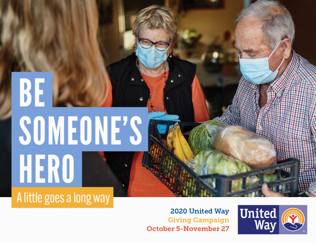 United Way Campaign: Be Someone’s Hero